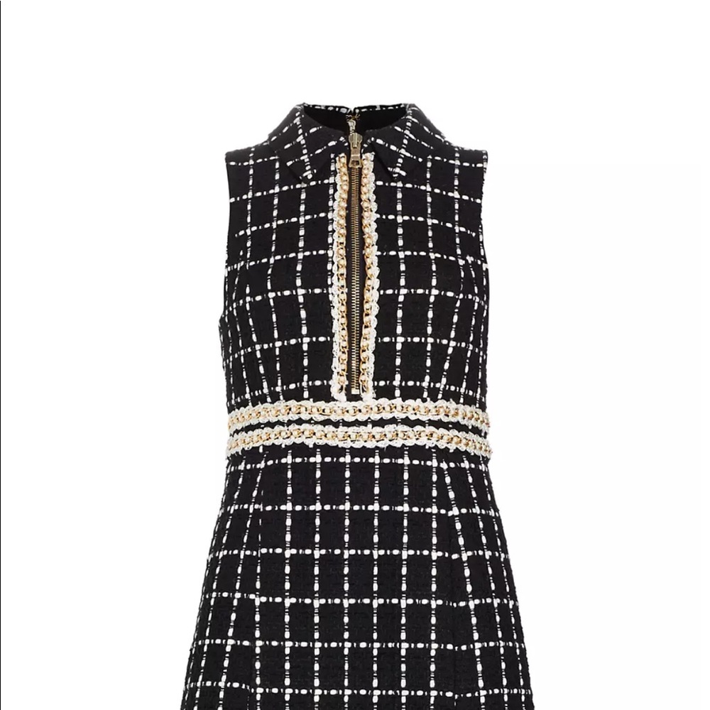 Alice and Olivia zip up dress; tailored size 2